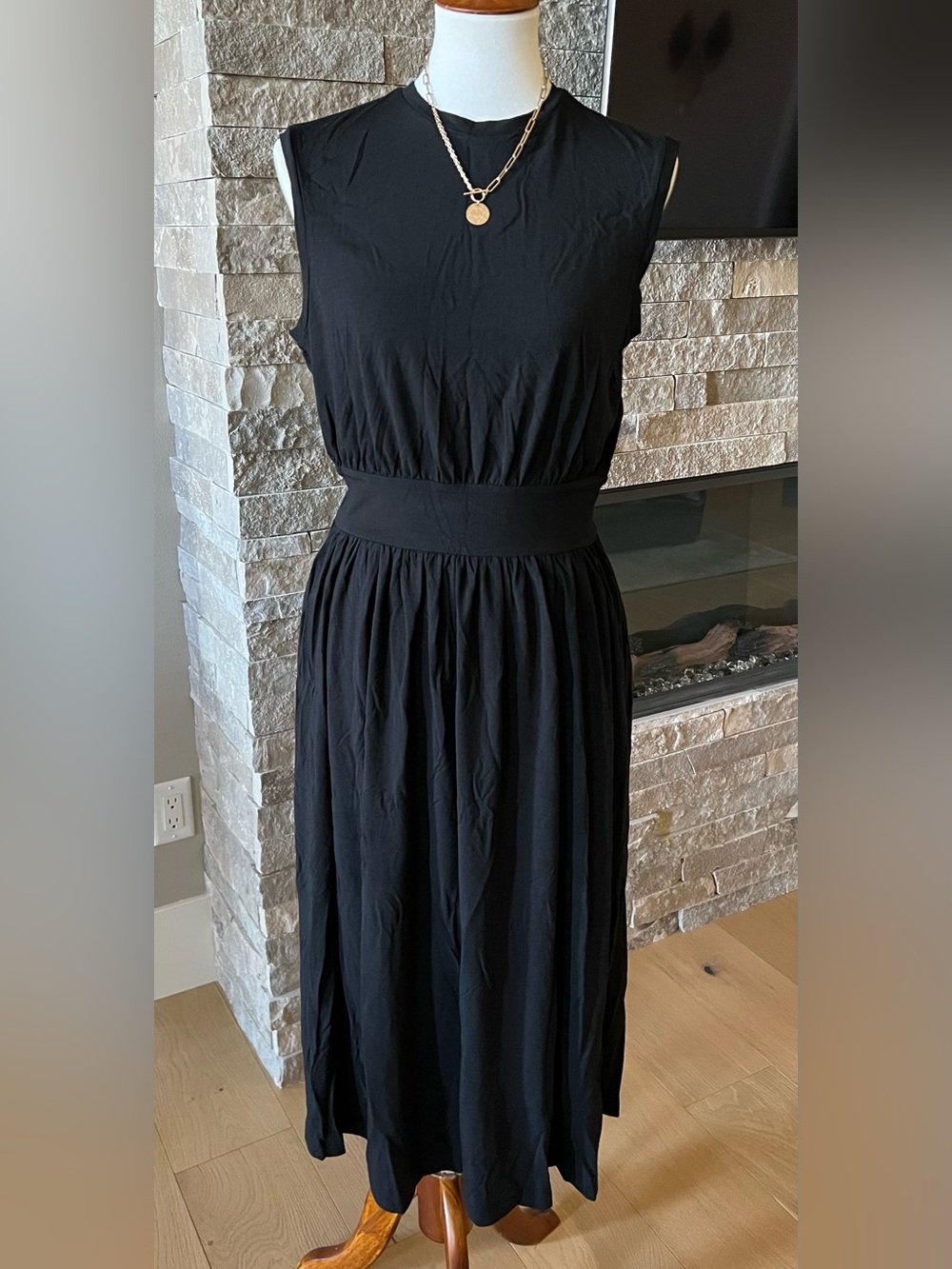 Banana Republic Black Sleeveless Dress
